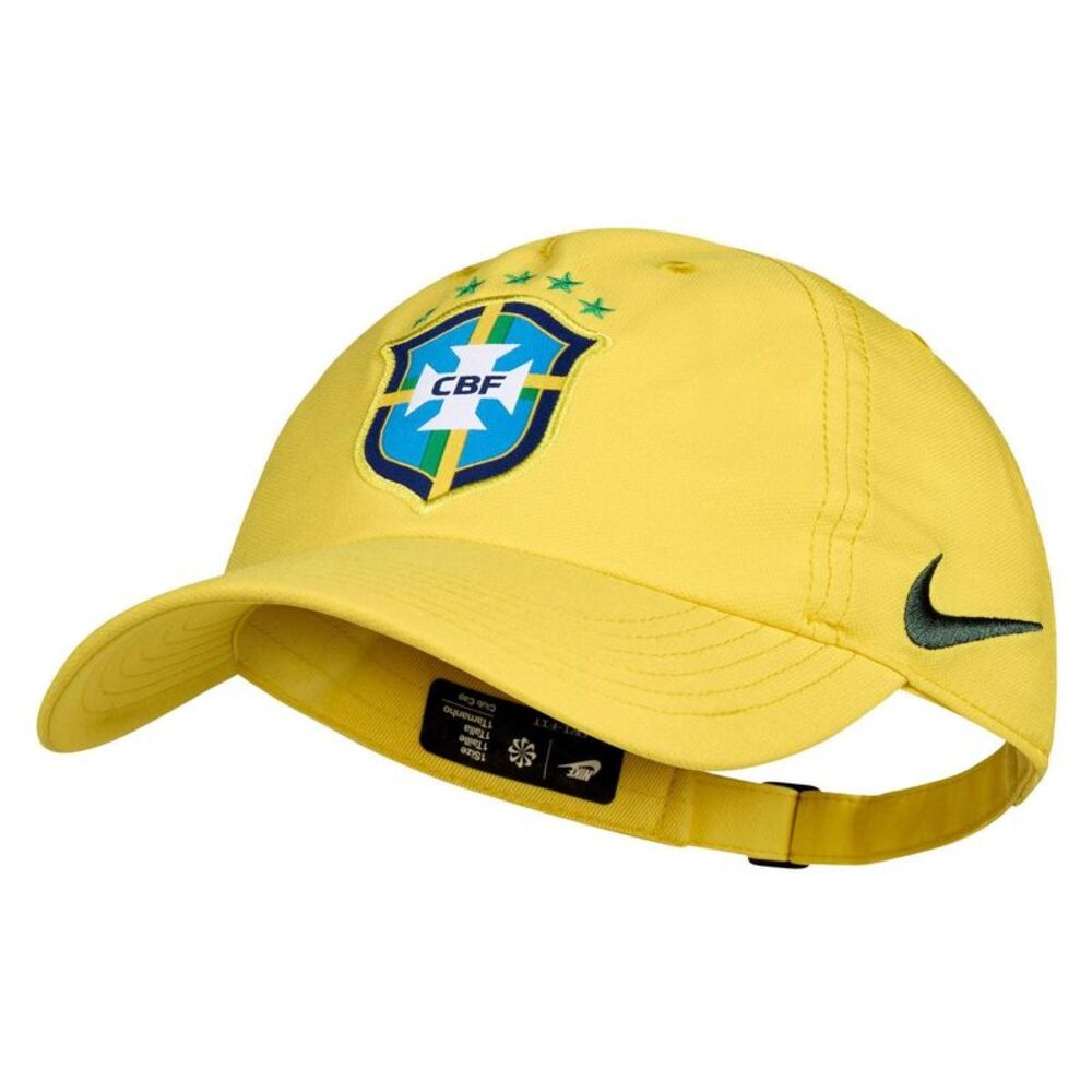 Nike Childrens/Kids Heritage 86 Brazil Baseball Cap / Yellow/Green